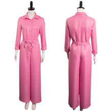 Laden Sie das Bild in den Galerie-Viewer, 2023 Barbie, Margot Robbie Barbie Damen rosa Jumpsuit Cosplay Kostüm Alltagskleidung