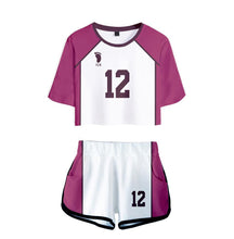 Laden Sie das Bild in den Galerie-Viewer, Haikyuu!! Volleyball!! Shiratorizawa Akademie Nummer 1/3/4/5/8/10/12/14 Uniform Cosplay Kostüm - cosplaycartde
