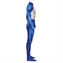 Laden Sie das Bild in den Galerie-Viewer, Dragon Ball Vegeta Cosplay Jumpsuit Kostüm Overall Blau