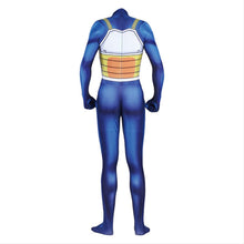 Laden Sie das Bild in den Galerie-Viewer, Dragon Ball Vegeta Cosplay Jumpsuit Kostüm Overall Blau