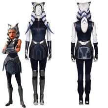 Laden Sie das Bild in den Galerie-Viewer, Star Wars: The Clone Wars Staffel 7-Ahsoka Tano Cosplay Halloween Karnval Kostüm