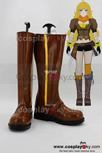Laden Sie das Bild in den Galerie-Viewer, RWBY Gelb Anhänger Yang Xiao Long Cosplay Stiefel