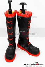 Laden Sie das Bild in den Galerie-Viewer, RWBY Rot Anhänger Ruby Cosplay Stiefel Schuhe