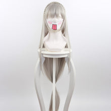 Laden Sie das Bild in den Galerie-Viewer, Re:Zero Life in a Different World from Zero Emilia Perücke Cosplay Perücke