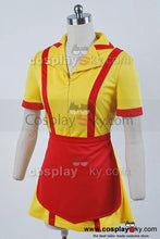Laden Sie das Bild in den Galerie-Viewer, 2 Broke Girls Max Caroline Kellnerinnen Uniform Kleid Cosplay Kostüm Karnival für Party Mottoparty