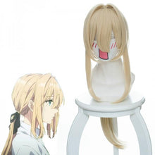 Laden Sie das Bild in den Galerie-Viewer, Violet Evergarden Vaioretto Evagaden Violet Perücke Cosplay Perücke Lang