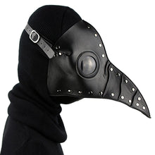 Laden Sie das Bild in den Galerie-Viewer, Pestarzt Pestdoktor Doctor Schnabel Maske aus Latex Erstellbar Cosplay Requisite