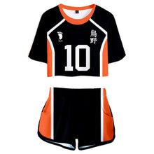 Laden Sie das Bild in den Galerie-Viewer, Volleyball!! Haikyuu Karasuno High School Shoyo Hinata Yuo Nishinoya Unform Cosplay Kostüm - cosplaycartde