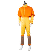 Laden Sie das Bild in den Galerie-Viewer, Avatar Aang Jumpsuit Avatar Der Herr der Elemente Aang Cosplay Halloween Karneval Kostüm