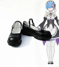 Laden Sie das Bild in den Galerie-Viewer, Re: Null Das Leben in einer anderen Welt Ram &amp; Rem Cosplay Schuhe