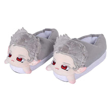 Laden Sie das Bild in den Galerie-Viewer, Astarion Baldur's Gate Plüsch Warm Gefüttert Pantoffel Fleece-Futter Slipper Kuschelig Indoor