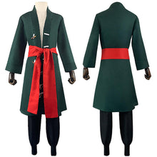Laden Sie das Bild in den Galerie-Viewer, One Piece Roronoa Zoro Cosplay Halloween Karneval Kostüm