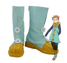 Laden Sie das Bild in den Galerie-Viewer, The Seven Deadly Sins die sieben Todsünden King Harlequin Cosplay Schuhe Stiefel