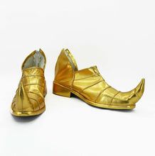 Laden Sie das Bild in den Galerie-Viewer, JoJo's Bizarre Adventure 3 Dio Brando Cosplay Schuhe Gold