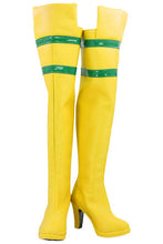 Laden Sie das Bild in den Galerie-Viewer, THE AVENGERS X-MEN ANNA MARIE JUMPSUIT ROGUE Cosplay Schuhe Stiefel