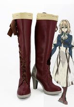 Laden Sie das Bild in den Galerie-Viewer, Violet Evergarden Vaioretto Evagaden Violet Stiefel Cosplay Schuhe Stiefel