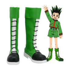 Laden Sie das Bild in den Galerie-Viewer, Gon Freecs Stiefel Hunter X Hunter Cosplay Schuhe - cosplaycartde