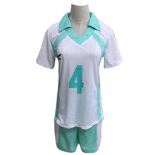 Laden Sie das Bild in den Galerie-Viewer, Haikyuu Iwaizumi Hajime Aoba Johsai High School Trikot NO.4 Cosplay Kostüm - cosplaycartde