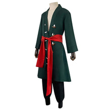 Laden Sie das Bild in den Galerie-Viewer, One Piece Roronoa Zoro Cosplay Halloween Karneval Kostüm