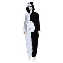 Laden Sie das Bild in den Galerie-Viewer, Danganronpa Dangan Ronpa Monokuma und Monomi Cosplay Kostüm Jumpsuit Pajamas Schlafanzug Halloween Karneval