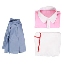 Laden Sie das Bild in den Galerie-Viewer, Mikan Tsumiki Cosplay Kostüm Danganronpa 2 Hope's Peak Academy Halloween Karneval Outfits für Kinder