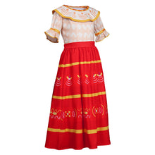 Laden Sie das Bild in den Galerie-Viewer, Encanto Dolores Madrigal Outfits Cosplay Kostüm Halloween Karneval Kleid