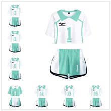 Laden Sie das Bild in den Galerie-Viewer, Haikyuu!! Volleyball!! Aobajohsai High Nummer 1/2/3/6/7/12/13/16 Uniform Cosplay Kostüm - cosplaycartde