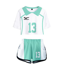 Laden Sie das Bild in den Galerie-Viewer, Haikyuu!! Volleyball!! Aobajohsai High Nummer 1/2/3/6/7/12/13/16 Uniform Cosplay Kostüm - cosplaycartde