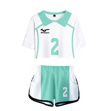 Laden Sie das Bild in den Galerie-Viewer, Haikyuu!! Volleyball!! Aobajohsai High Nummer 1/2/3/6/7/12/13/16 Uniform Cosplay Kostüm - cosplaycartde