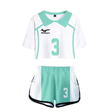 Laden Sie das Bild in den Galerie-Viewer, Haikyuu!! Volleyball!! Aobajohsai High Nummer 1/2/3/6/7/12/13/16 Uniform Cosplay Kostüm - cosplaycartde