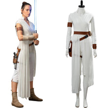 Laden Sie das Bild in den Galerie-Viewer, Star Wars 9 The Rise of Skywalker Teaser Der Aufstieg Skywalkers Rey Cosplay Kostüm Version B