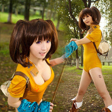 Laden Sie das Bild in den Galerie-Viewer, The Seven Deadly Sins Serpent's Sin of Envy Diane Jumpsuit Cosplay Kostüm