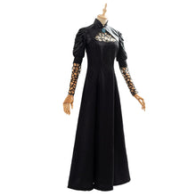 Laden Sie das Bild in den Galerie-Viewer, Yennefer The Witcher Yennefer Kleid Cosplay Kosüm Schwarz