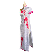 Laden Sie das Bild in den Galerie-Viewer, Hell's Paradise: Jigokuraku Sagiri Cheongsam Kleid Cosplay Halloween Karneval Outfits