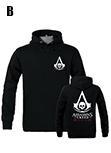 Laden Sie das Bild in den Galerie-Viewer, Assassin's Creed 4 Black Cosplay Kapuzenpulli Kostuem