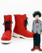 Laden Sie das Bild in den Galerie-Viewer, Boku no Hero Academia My Hero Academia Izuku Stiefel Cosplay Schuhe