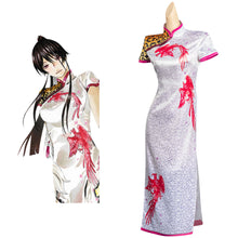 Laden Sie das Bild in den Galerie-Viewer, Hell's Paradise: Jigokuraku Sagiri Cheongsam Kleid Cosplay Halloween Karneval Outfits