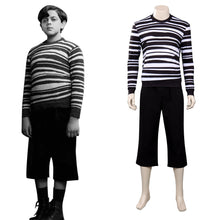 Laden Sie das Bild in den Galerie-Viewer, Wednesday Addams Xavier Thorpe Cosplay Kostüm Halloween Karneval Outfits