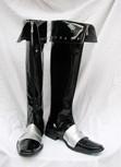 Laden Sie das Bild in den Galerie-Viewer, Castlevania Leon Schwarz Cosplay Stiefel Maßgeschneiderte