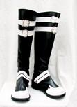 Laden Sie das Bild in den Galerie-Viewer, D.Gray-man Klassischen Cosplay Weiß und Schwarz Stiefel