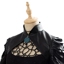 Laden Sie das Bild in den Galerie-Viewer, Yennefer The Witcher Yennefer Kleid Cosplay Kosüm Schwarz