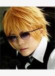 Laden Sie das Bild in den Galerie-Viewer, DURARARA!! Shizuo Heiwajima Blonde Cosplay Perücke