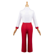 Laden Sie das Bild in den Galerie-Viewer, Barbie Film Margot Robbie Damen Cosplay rotes Kostüm Sets Halloween Karneval Outfits