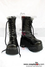 Laden Sie das Bild in den Galerie-Viewer, Fate Stay Night Saber Cosplay Stiefel Schuhe Schwarz