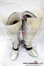 Laden Sie das Bild in den Galerie-Viewer, Fate Stay Night Saber Cosplay Stiefel Silber Schuhe