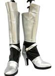 Laden Sie das Bild in den Galerie-Viewer, Fate Stay Night Saber Cosplay Stiefel Silber Schuhe