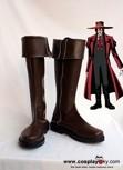 Laden Sie das Bild in den Galerie-Viewer, Hellsing Alucard Cosplay Stiefel Schuhe Maßgeschneiderte