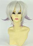 Laden Sie das Bild in den Galerie-Viewer, KARNEVAL Nai Muhinyi Silver White Smoky Purple Cosplay Wig
