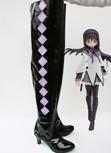 Laden Sie das Bild in den Galerie-Viewer, Puella Magi Madoka Magica Akemi Homura Cosplay Schuhe Stiefel