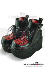 Laden Sie das Bild in den Galerie-Viewer, Punk &amp; Gothic heavy bottom Stiefel Schuhe 8cm Hochhackige